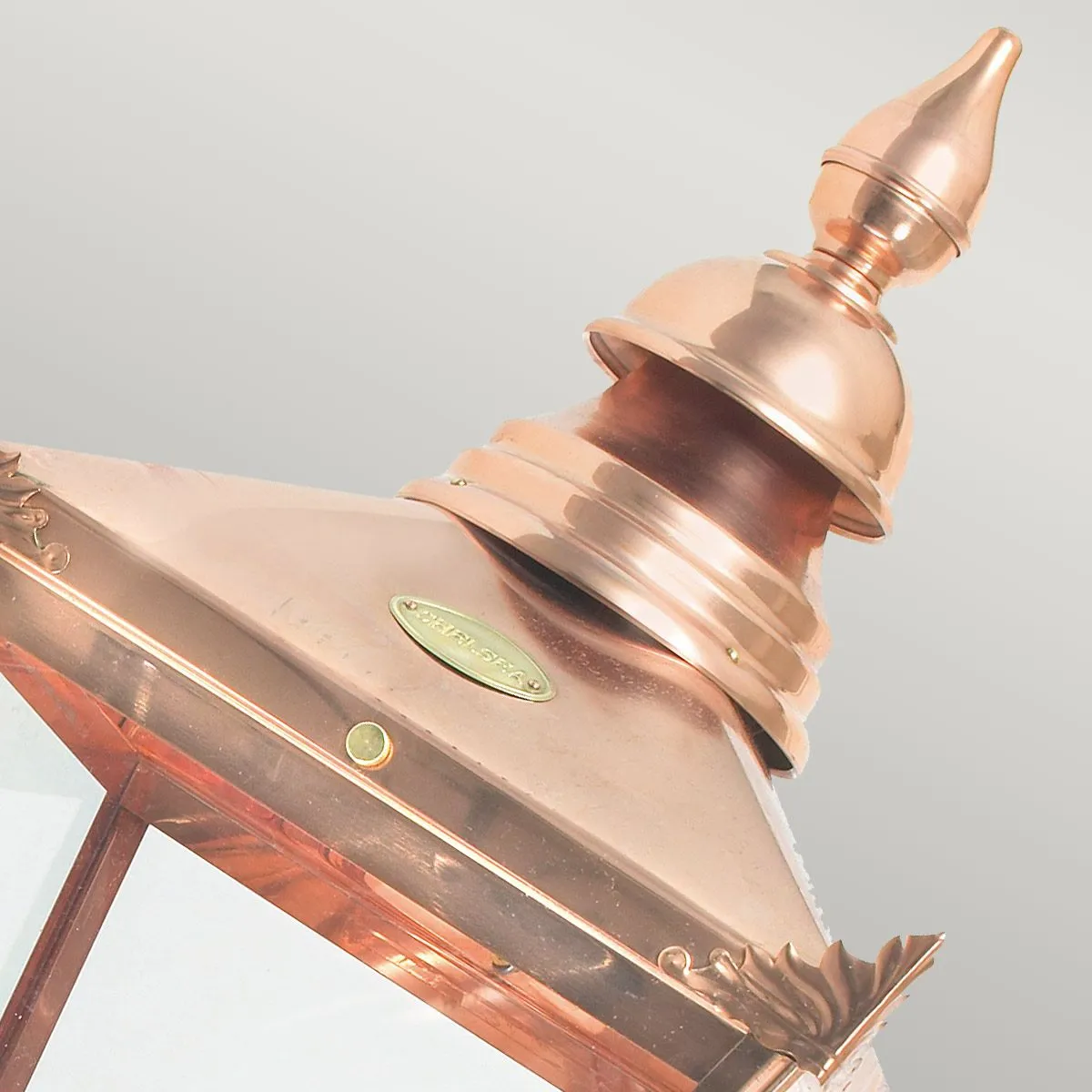Chelsea 1 Light Grande Up Wall Lantern | Copper