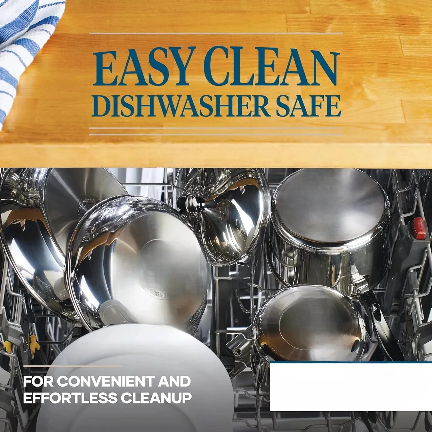 Classic Stainless Steel Cookware 15-Piece Set