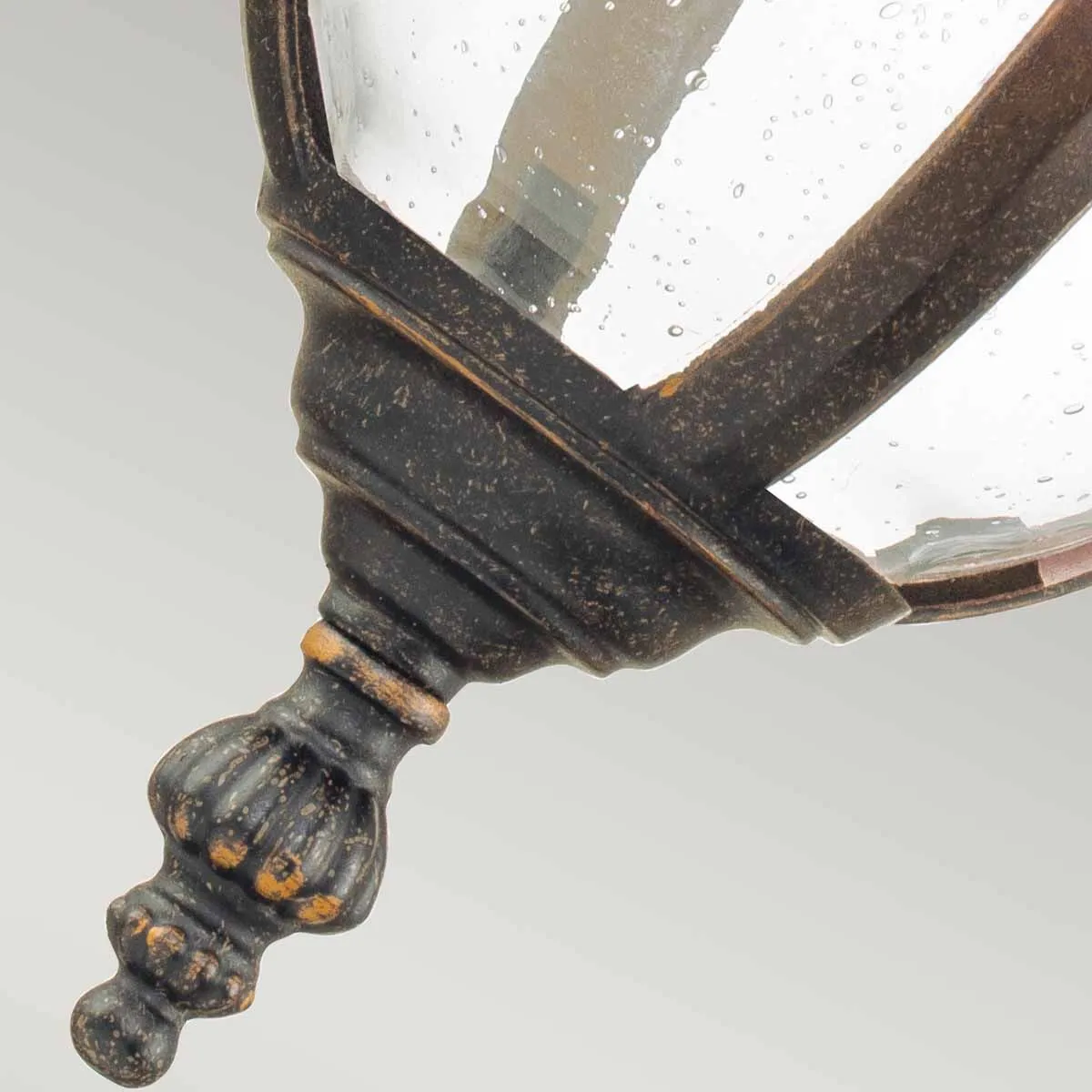 Cleveland 1 Light Medium Wall Lantern | Weathered Bronze