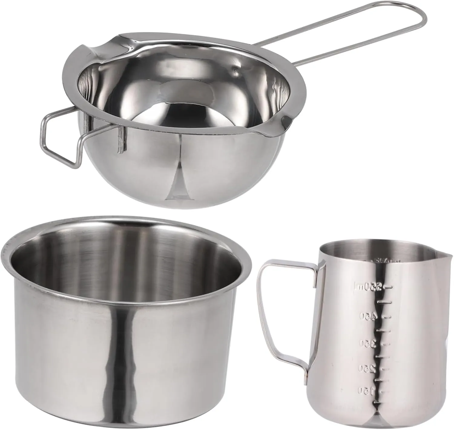 Cooking Tool Portable Stainless Steel Cheese Melting Pot Compact Picnic Cookware Heat User-friendly Handle