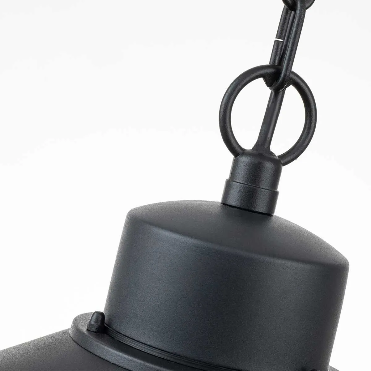 Copenhagen 1 Light Chain Lantern | Black