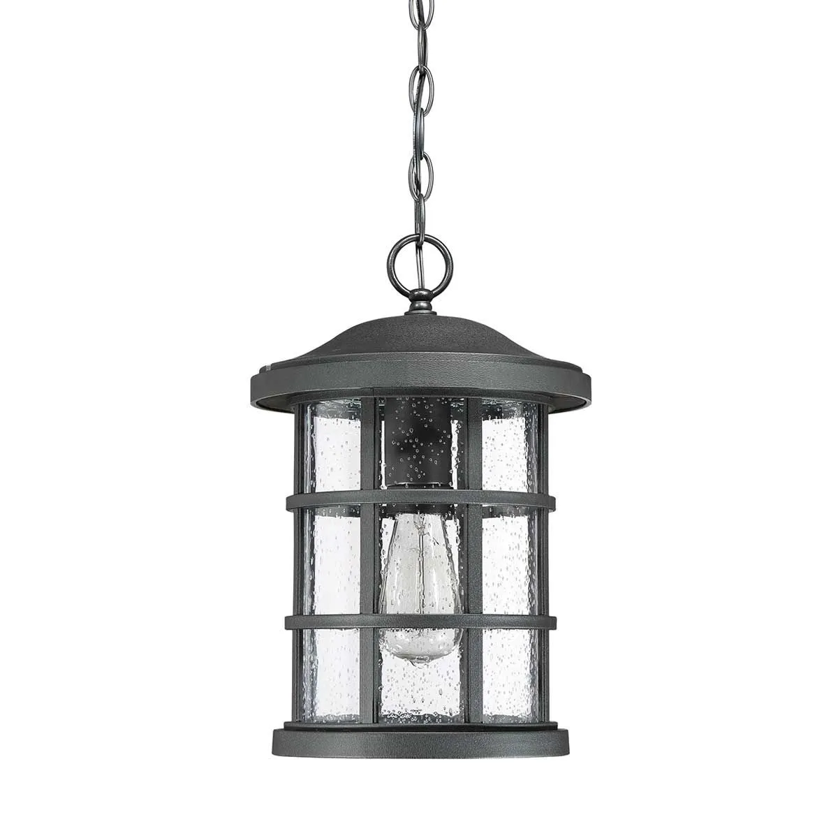 Crusade 1 Light Chain Lantern | Earth Black