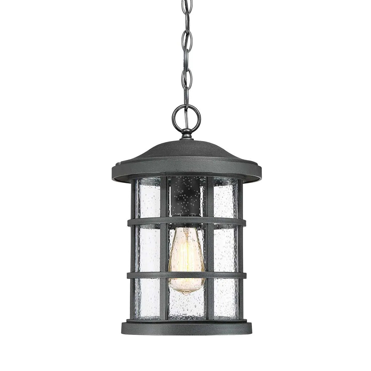 Crusade 1 Light Chain Lantern | Earth Black