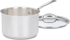 Cuisinart 7194-20 Chef's Classic Stainless 4-Quart Saucepan with Cover