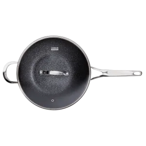 Cuisine::pro® IRONROC Wok with Lid 12"