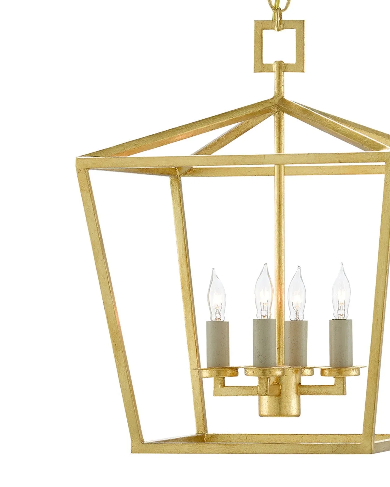 Denison Small Gold Lantern