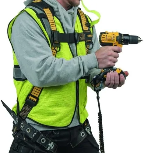 Dewalt Power Tool Lanyard Dual Carabiner 75In 15 Lb Capacity
