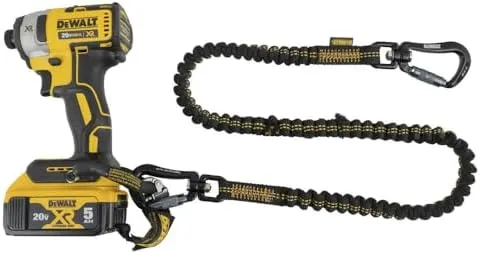 Dewalt Power Tool Lanyard Dual Carabiner 75In 15 Lb Capacity