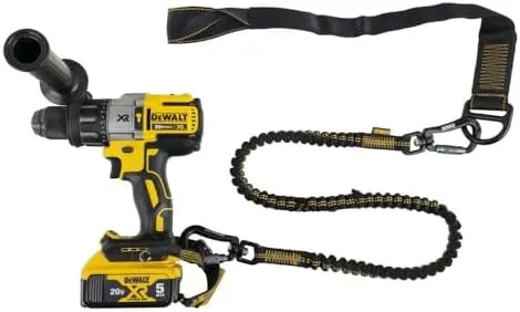 Dewalt Power Tool Lanyard Dual Carabiner 75In 15 Lb Capacity