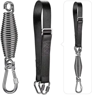 Dolibest Punching Bag Hangers Strap, Heavy Bag Strap Hanger for Home Gym Training Workout Fitness Conditioning Pull Ups and Dips Exercises Equipment