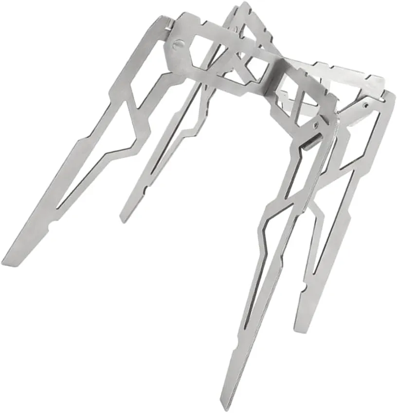 Durability Outdoor Woks Holder Reusable Compacts Stove Stand for Camp Hiking Travel and Picnics Accessories