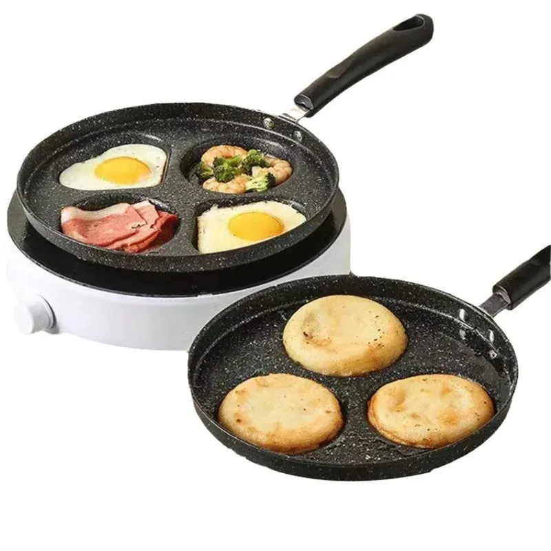 Egg and Pancake Pan Set - Durable Non-Stick Cookware