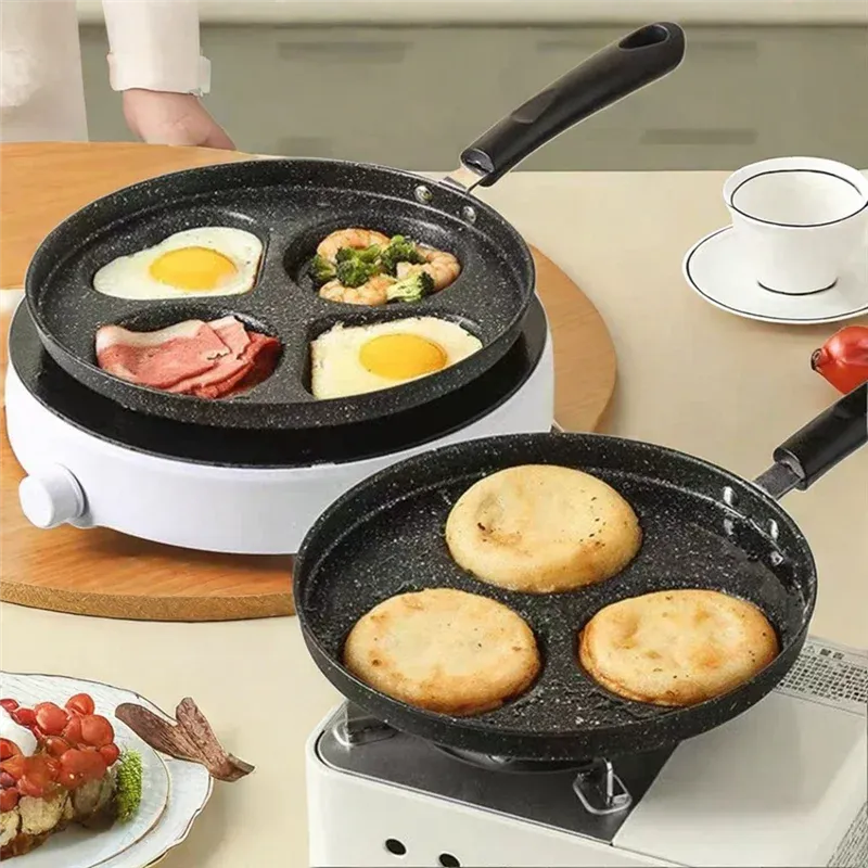 Egg and Pancake Pan Set - Durable Non-Stick Cookware
