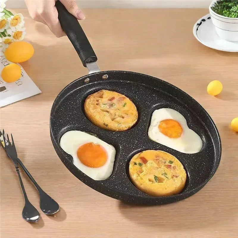 Egg and Pancake Pan Set - Durable Non-Stick Cookware