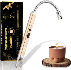 Electric Candle Lighter, Valentines Day Gifts for Her/Him, Women/Mens Valentines Gifts, Birthday for Women Men Mom Wife Sister, Rechargeable USB Lighter Arc Lighters for Candle Camping