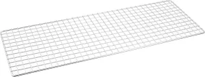 Endoshoji DYK12002 Grilling Grate for Commercial Use, Medium (Iron/Chrome Plated), Made in Japan
