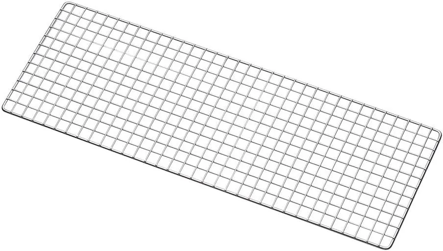 Endoshoji DYK12002 Grilling Grate for Commercial Use, Medium (Iron/Chrome Plated), Made in Japan