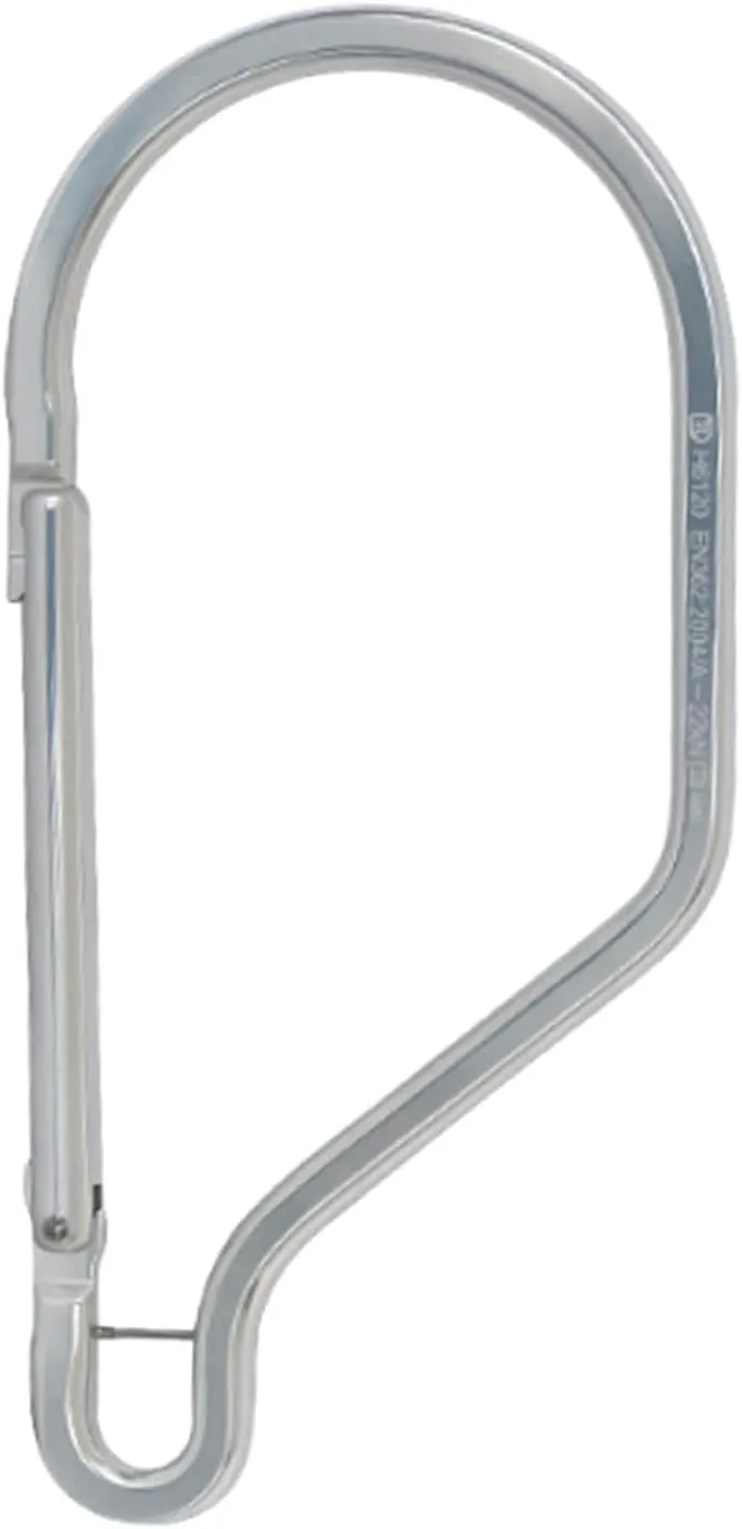 Extra Large Carabiner Clip Professional D Shaped Carabiner 22KN Rock Climbing Carabiner Aluminum for Rappelling High Work