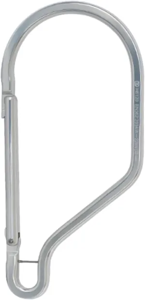 Extra Large Carabiner Clip Professional D Shaped Carabiner 22KN Rock Climbing Carabiner Aluminum for Rappelling High Work