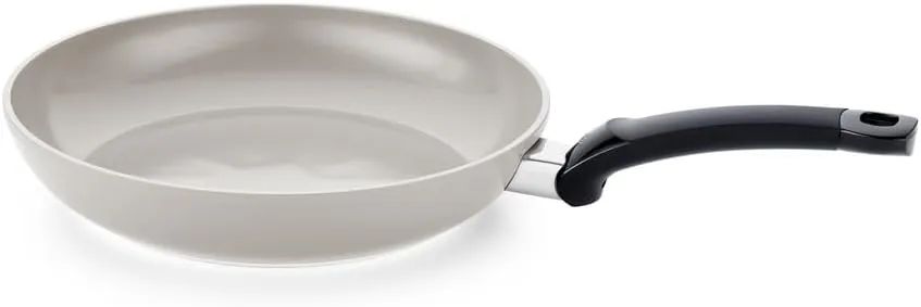 Fissler Ceratal Classic Ceramic 11 Inch Non-Stick Frying Pan, Warm Grey, Made without PFAS