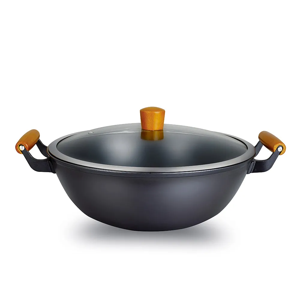 Fissler Classic Cast Iron Non-Stick Casserole 34cm