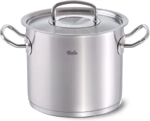 Fissler Original Profi Collection Innovative Stainless Steel Stew Cooking Pot Cookware with Cookstar Base, 5.5-Quart (F084113200000)