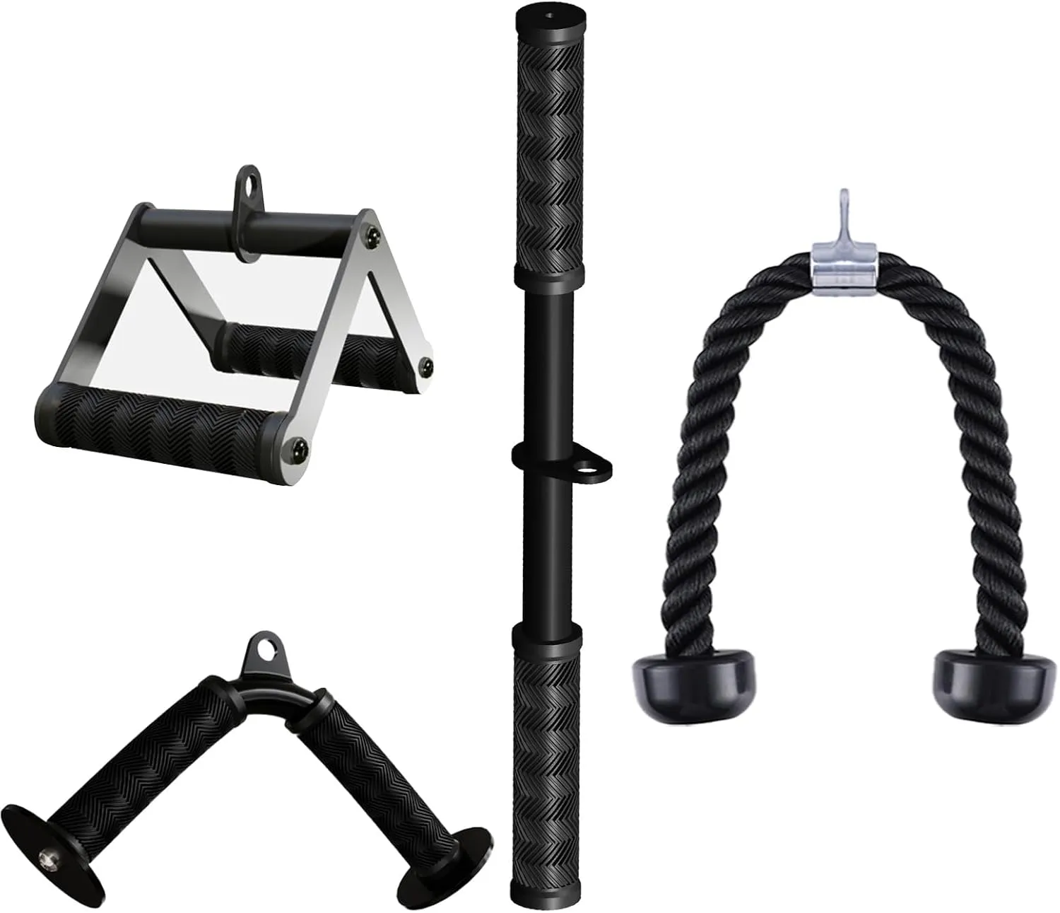 Fitarc LAT Pulldown Attachments, Home Gym Accessories,Tricep Press Down Cable Machine Attachment, Cable Machine Accessories for Home Gym