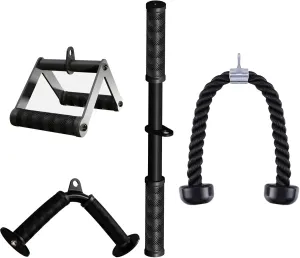 Fitarc LAT Pulldown Attachments, Home Gym Accessories,Tricep Press Down Cable Machine Attachment, Cable Machine Accessories for Home Gym