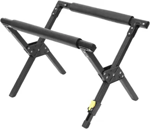 Folding Cooler Stand Frame, Camping Cooler Stand Aluminum Alloy Adjustable Outdoor Cooler Stand for Camping, BBQ, Fishing, Luggage Stand for Guest Room Foldable