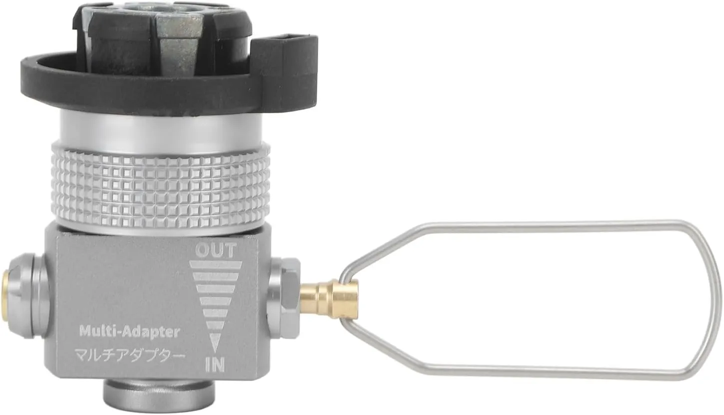 Gas Saver Gas Convertor Shifter, Refill Flat Tank, Conversion Adapter, Camping Gas Adaptor Valve Gas Canister Refill Adapter
