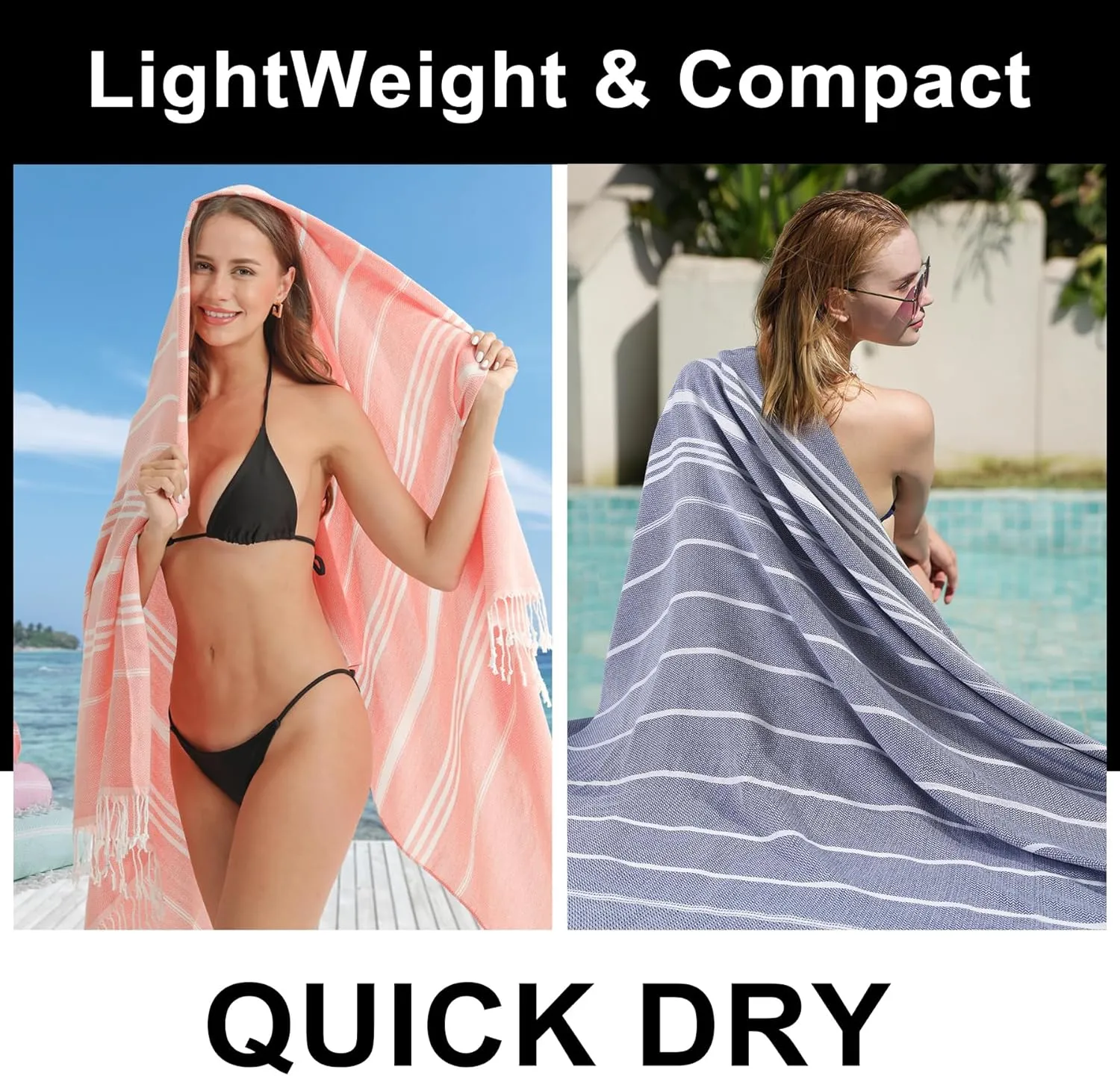 Giant Huge Thin Boho Throw Blanket Turkish Beach Blanket Towel Jumbo Extra Large Xl XXl Big Oversized Outdoor Picnic Accessories Airplane Travel Essentials Camping Gears Must Haves Yard Yoga Mat Coral