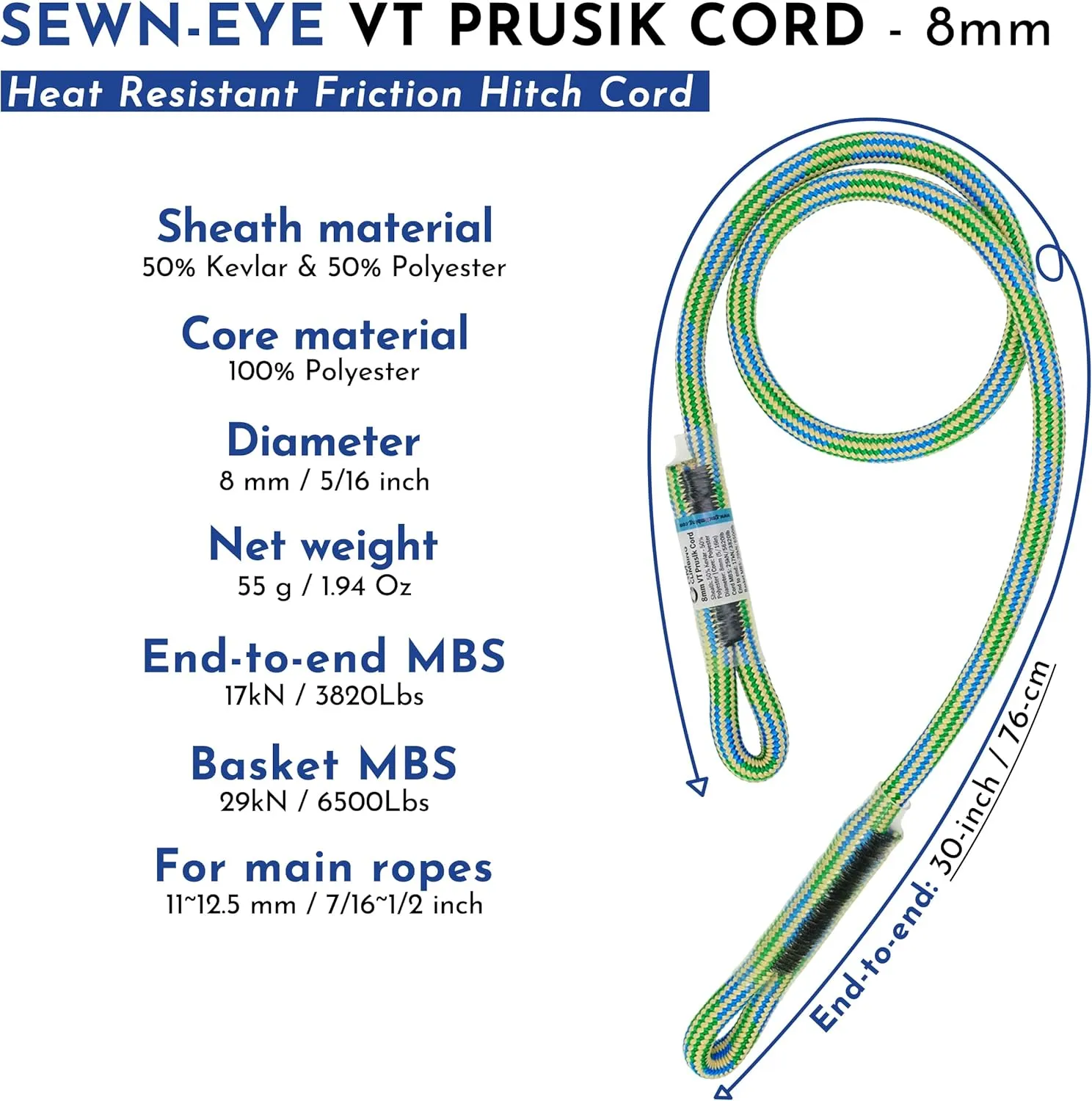 GM CLIMBING Micro Prusik Minding Pulley 25kN CE UIAA Certified 12mm Single Pulley Mobile Side Plates for Arborist Rigging Climbing Rescue