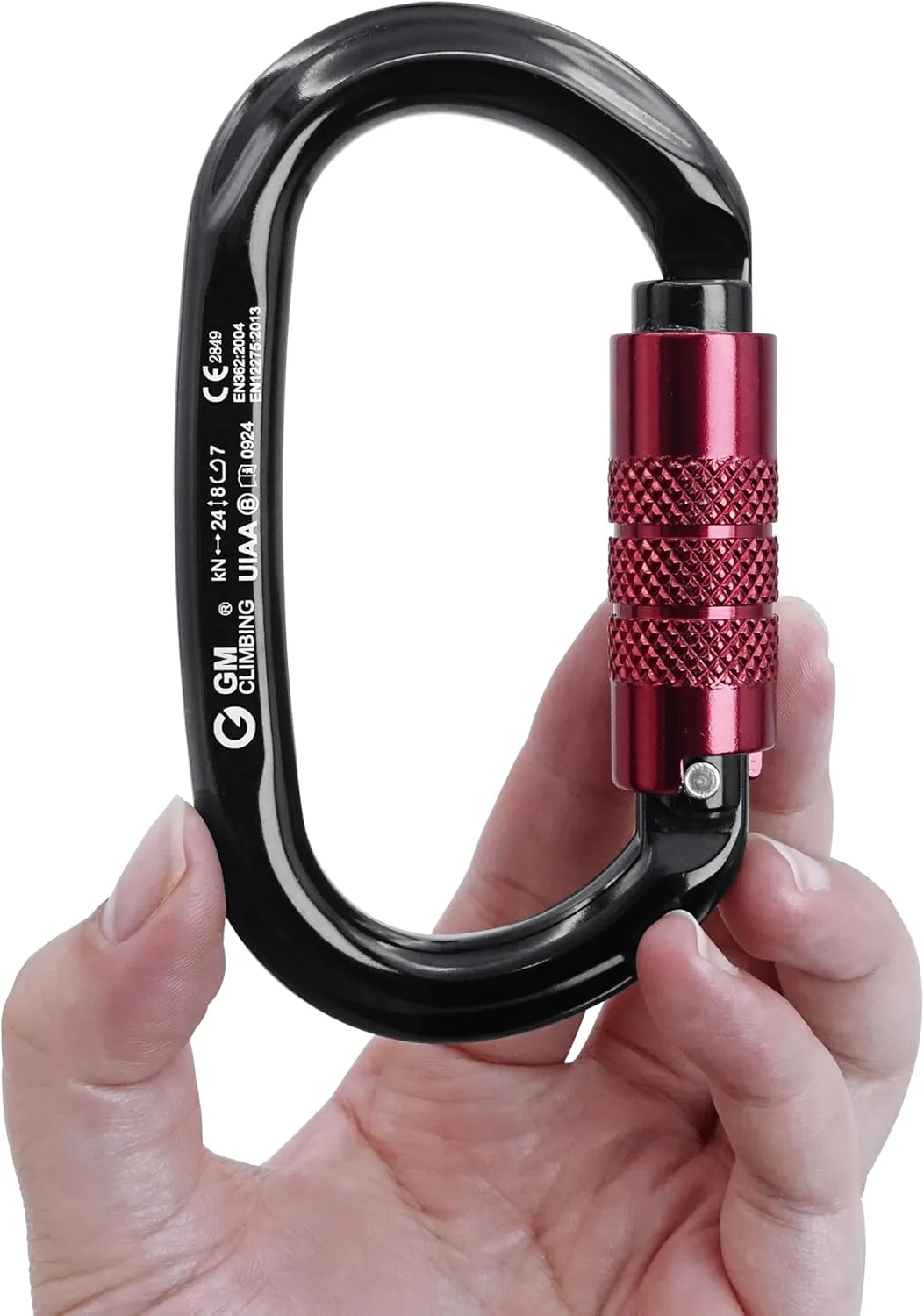 GM CLIMBING Micro Prusik Minding Pulley 25kN CE UIAA Certified 12mm Single Pulley Mobile Side Plates for Arborist Rigging Climbing Rescue