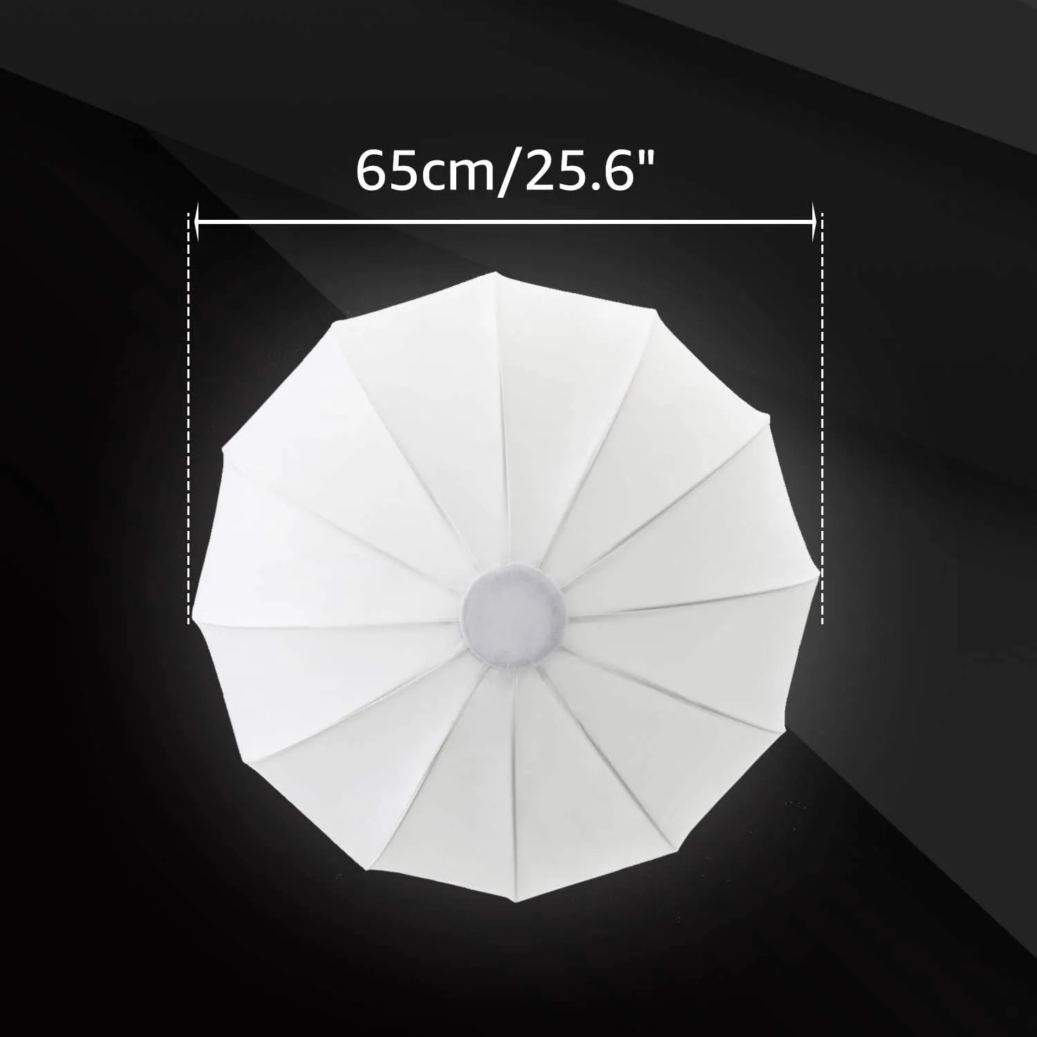 Godox CS-65D Lantern Softbox 25.6inch/65cm Soft Lighting Modifier for Godox SL-60W SL150W II FV150 AD300PRO AD400PRO AD600BM VL150 VL300