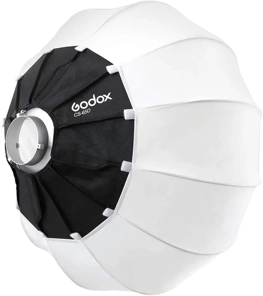 Godox CS-65D Lantern Softbox 25.6inch/65cm Soft Lighting Modifier for Godox SL-60W SL150W II FV150 AD300PRO AD400PRO AD600BM VL150 VL300