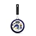 Granitestone Blue Mini Nonstick Egg & Omelet Pan  5.5 Single Serve Frying Pan/Skillet, Diamond Infused, Multipurpose Pan Designed for Eggs, Omelets, Pancakes, Rubber Handle, Dishwasher Safe