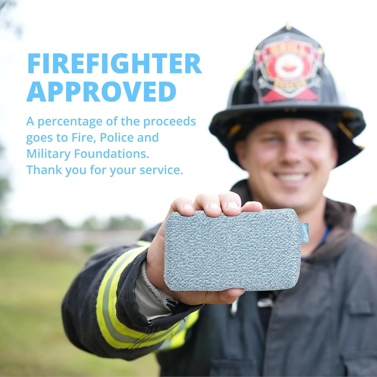 Grill Rescue Heavy Duty Kitchen Sponge - Lasts 20x Longer, Scratch-Free, Safe for Non-Stick Cookware - Cut Resistant, Versatile Household, Bathroom & Outdoor Cleaning Supplies (3, Blue)