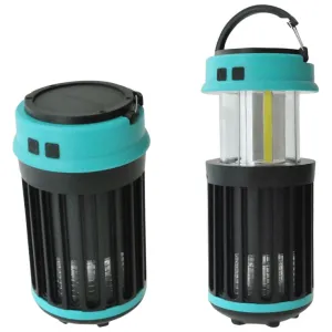 Hakol Outdoor Solar Powered LED Rechargeable Mosquito Zapper Lantern