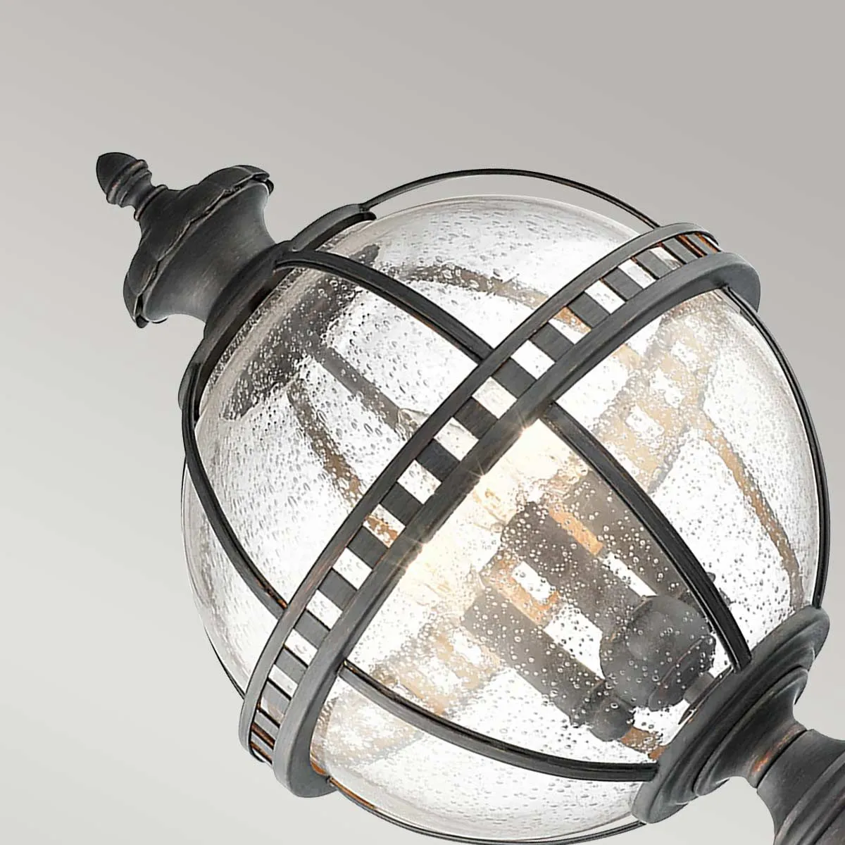 Halleron 3 Light Pedestal Lantern | Londonderry