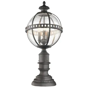 Halleron 3 Light Pedestal Lantern | Londonderry