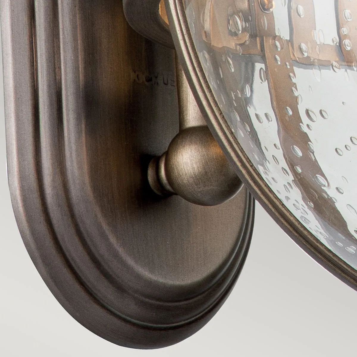 Halleron 3 Light Wall Lantern | Burnished Bronze