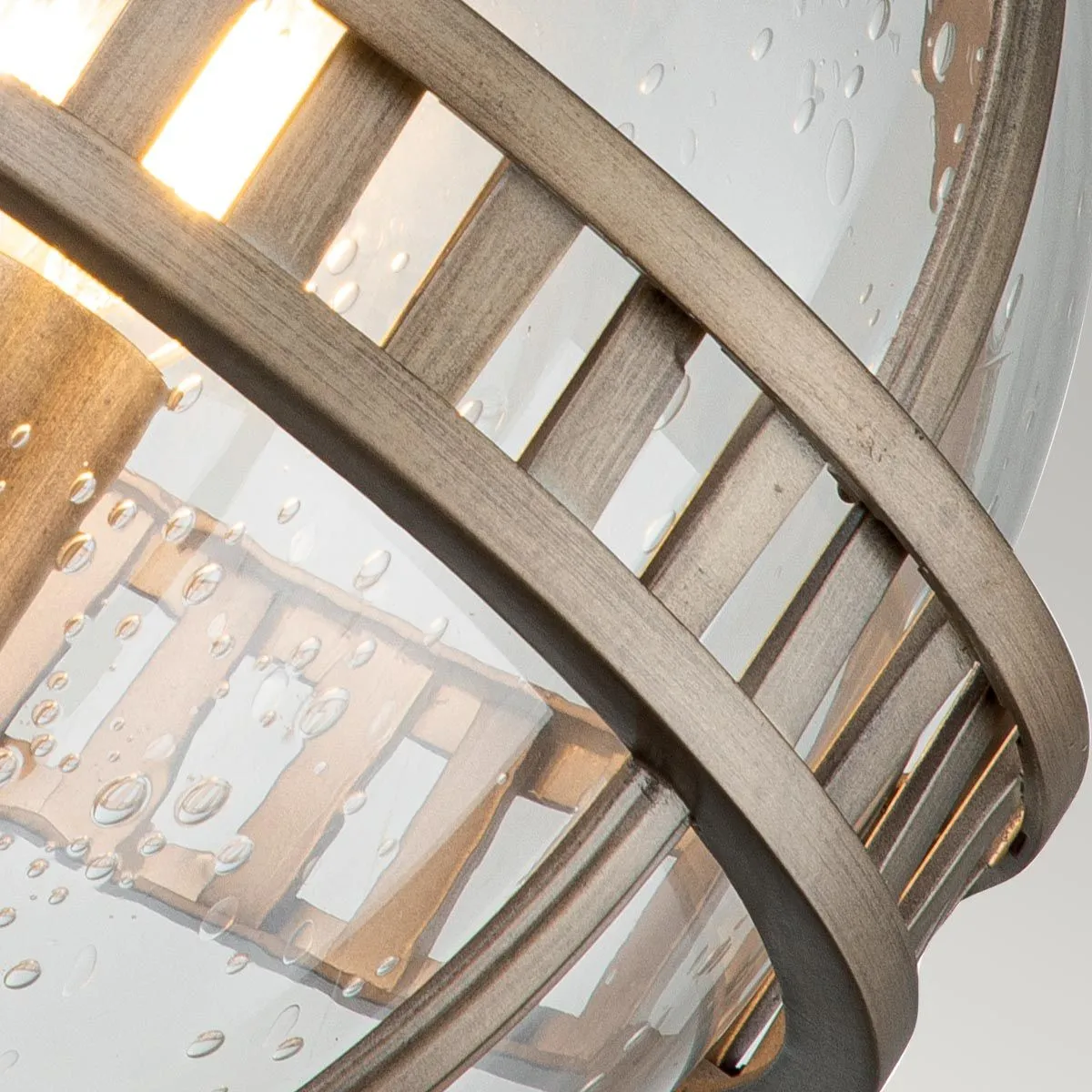 Halleron 3 Light Wall Lantern | Burnished Bronze