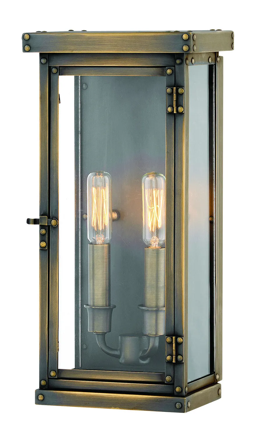 Hamilton LED Wall Mount in Dark Antique Brass