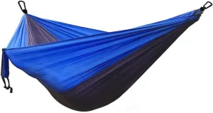 Hammocks Parachute Hammock with Hammock Straps and Black Carabiner Camping Survival Travel Outdoor Beach Hiking Gear Backpacking Hammock Outdoor Hammock