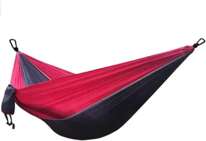 Hammocks Parachute Hammock with Hammock Straps and Black Carabiner Camping Survival Travel Outdoor Beach Hiking Gear Backpacking Hammock Outdoor Hammock