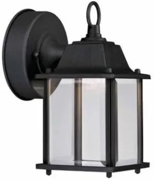 Hampton Bay Black Outdoor LED Wall Lantern HB7002-05