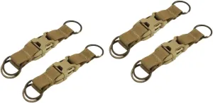 Happyyami Bag Buckle Belt Key Clip Cords Straps Lanyard Kit Tey S Hooks Bungee Webbing Strap Carabiner Clip Awning