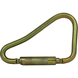 Heavy-Duty Large Carabiner for Outdoor Enthusiasts - 25kg Load Capacity, Rust-Resistant, Secure Locking Mechanism