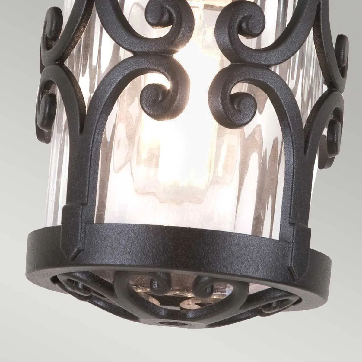 Hereford 1 Light Porch Lantern | Black