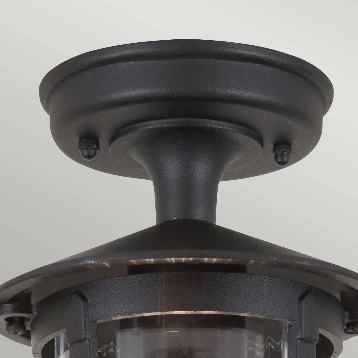 Hereford 1 Light Porch Lantern | Black